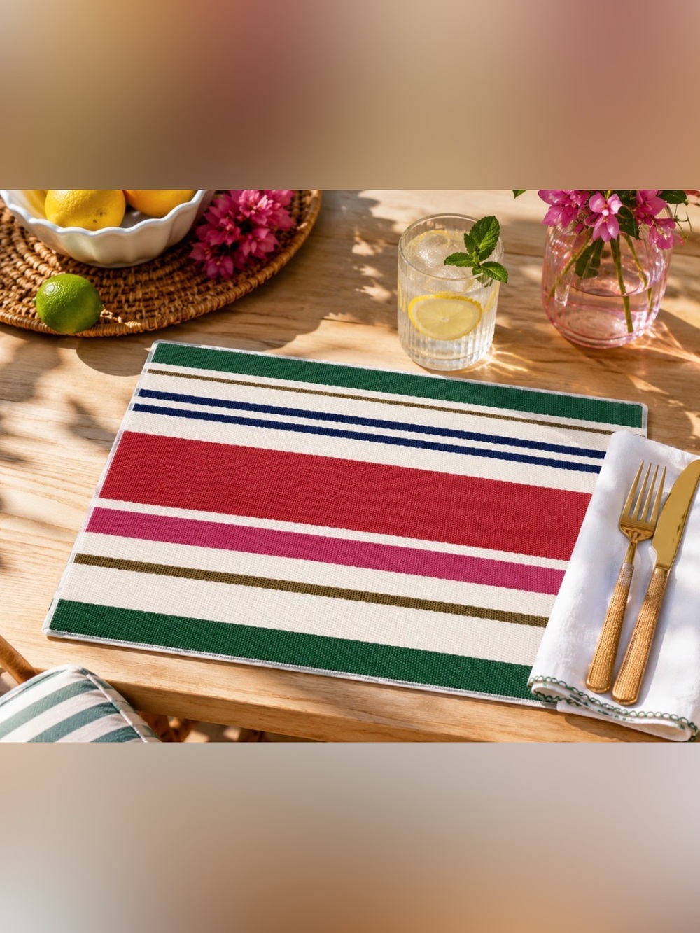 Kate Spade Maple Street placemats. Set of 4.